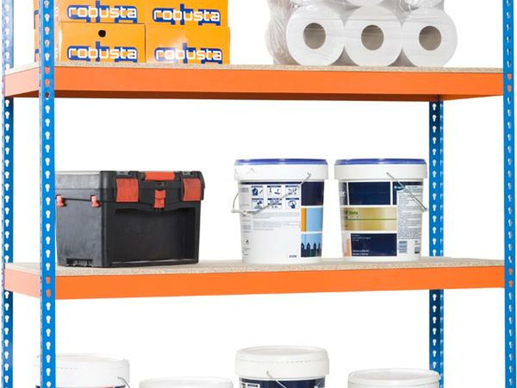 ESTANTERIA METALICA SIN TORNILLOS