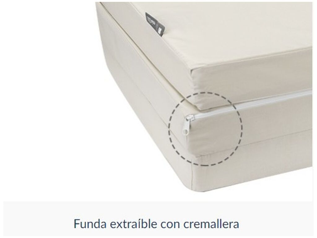 COLCHON CUNA 120 LARGO X 60 ANCHO DREAM BIG BEIGE (3)