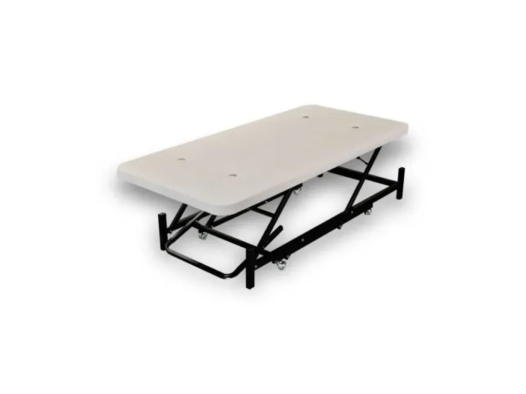 SISTEMA DE ELEVACIÓN CAMA CON PEDAL Y RUEDAS