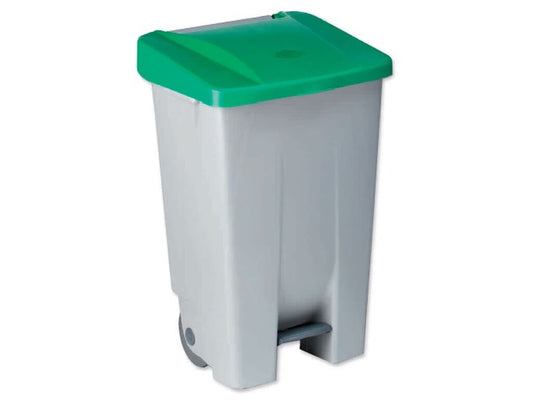 CONTENEDOR DE RECICLAJE DENOX  120L STR 23400 & CONTENEDOR DE RECICLAJE DENOX  120L STR 23400 VERDE