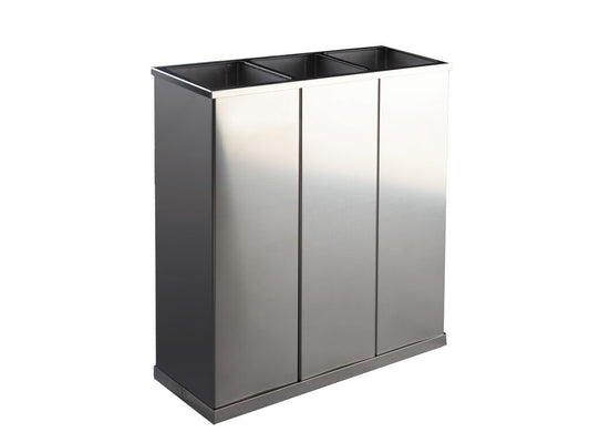 Papelera Selectiva JVD Inox Satinado