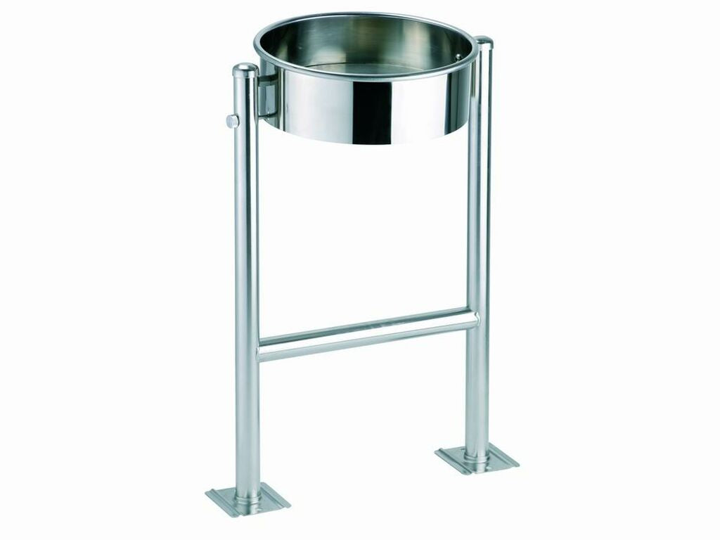 COLILLERO EN ACERO INOXIDABLE BASCULANTE