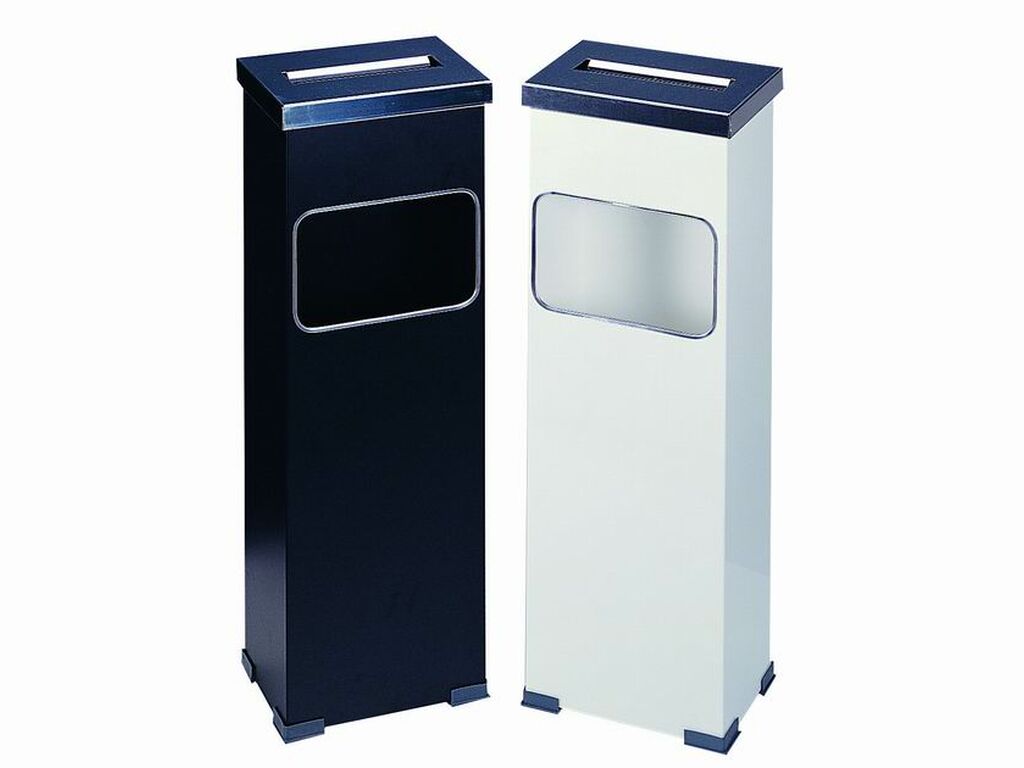 PAPELERA CENICERO CON TAPA