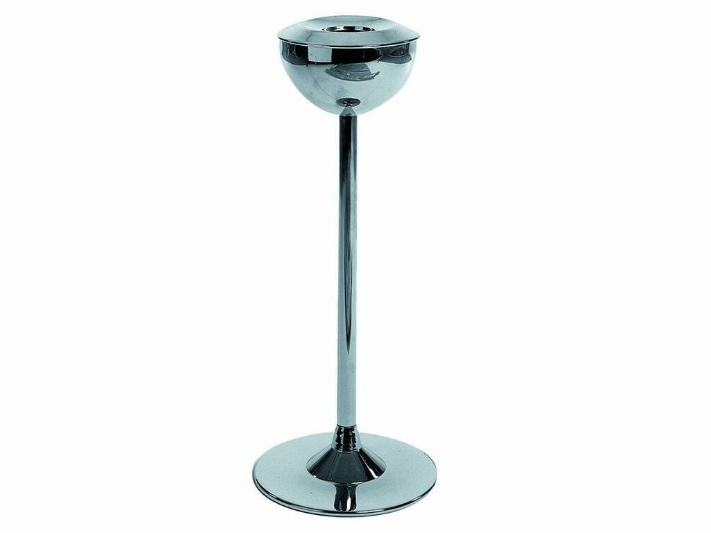 CENICERO DE PIE CROMADO