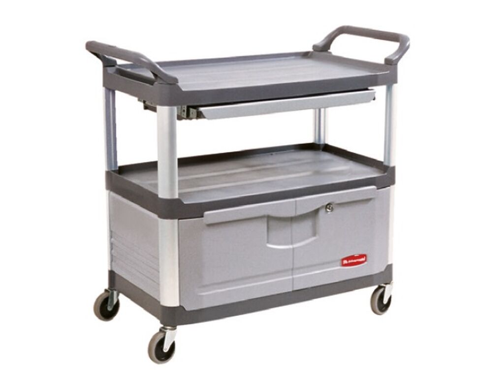 Carro servicio Rubbermaid x-tra gris fg409400