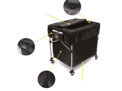 Bolsa negra para carro x-cart 150l (1)
