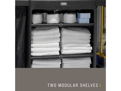 CARRO DE CAMARERA RUBBERMAID GRANDE (3)