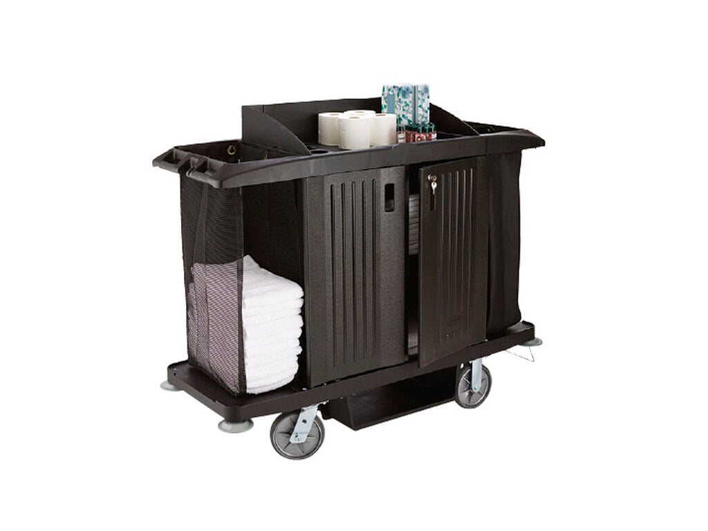 Carro de camarera Rubbermaid grande