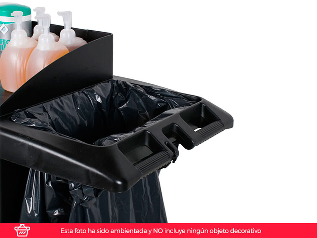 Carro de camarera Rubbermaid grande (2)