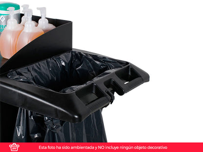 Carro de camarera Rubbermaid grande (2)