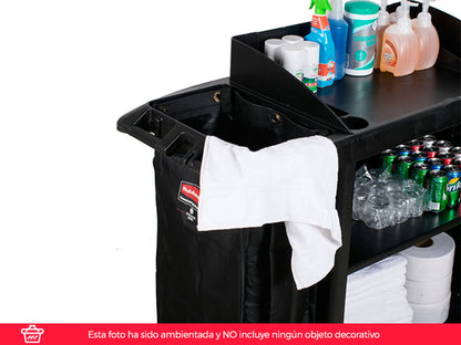 Carro de camarera Rubbermaid grande (3)