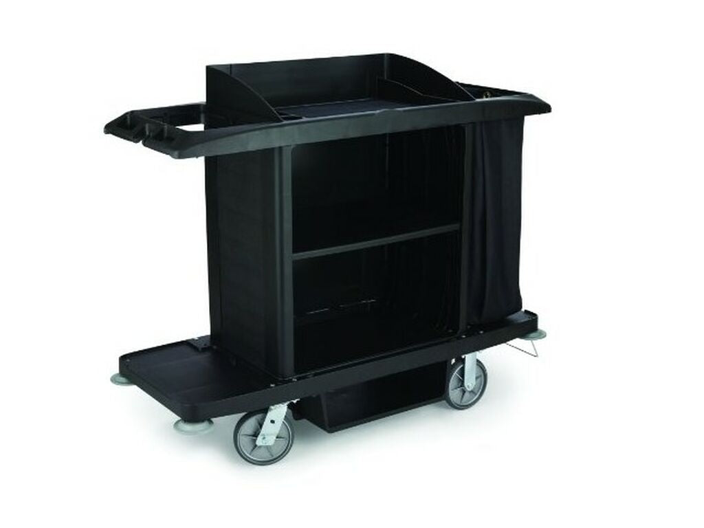 Carro de camarera Rubbermaid grande (7)