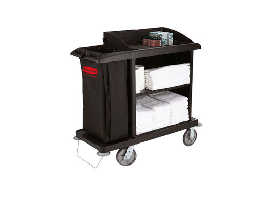 Carro de camarera Rubbermaid mediano