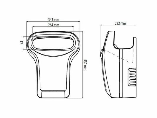 SECAMANOS JVD EXP'AIR ANTI-VANDÁLICO AUTOMÁTICO PLATEADO