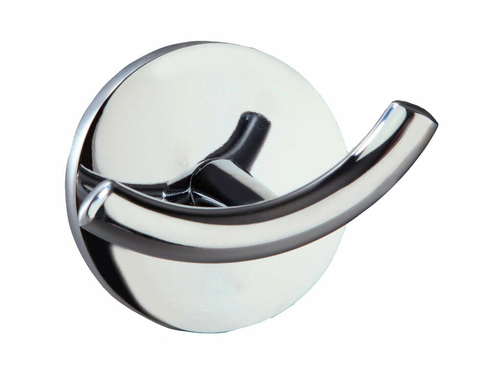 Percha Doble JVD Cromado Brillo
