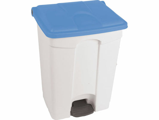 CONTENEDOR A PEDAL JVD 70 L TAPA AZUL