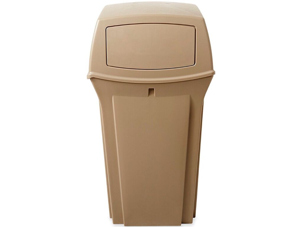 Contenedor Rubbermaid Ranger Tapa Dos Aberturas