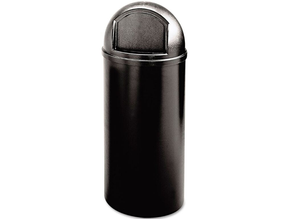Contenedor Rubbermaid Marshal Classic Negro 56.8 L