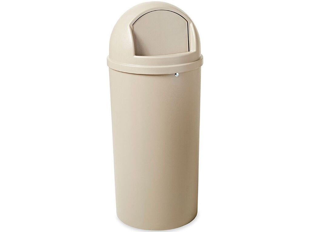 Contenedor Rubbermaid Marshal Classic Beige 95 L