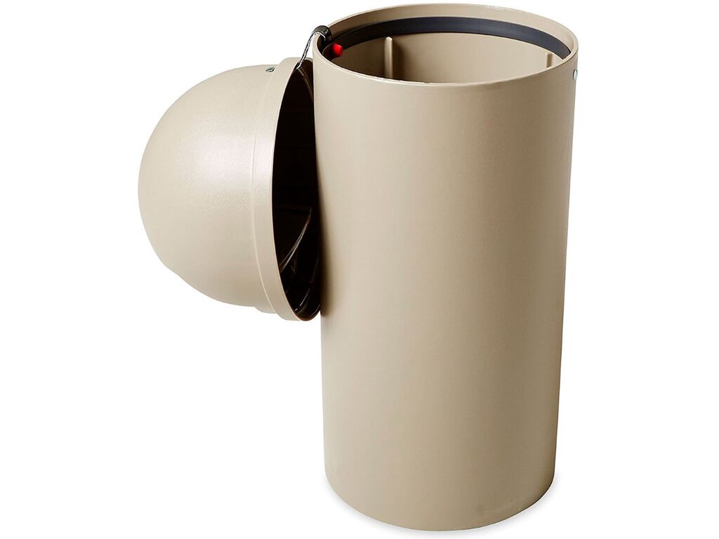 Contenedor Rubbermaid Marshal Classic Beige 95 L (2)