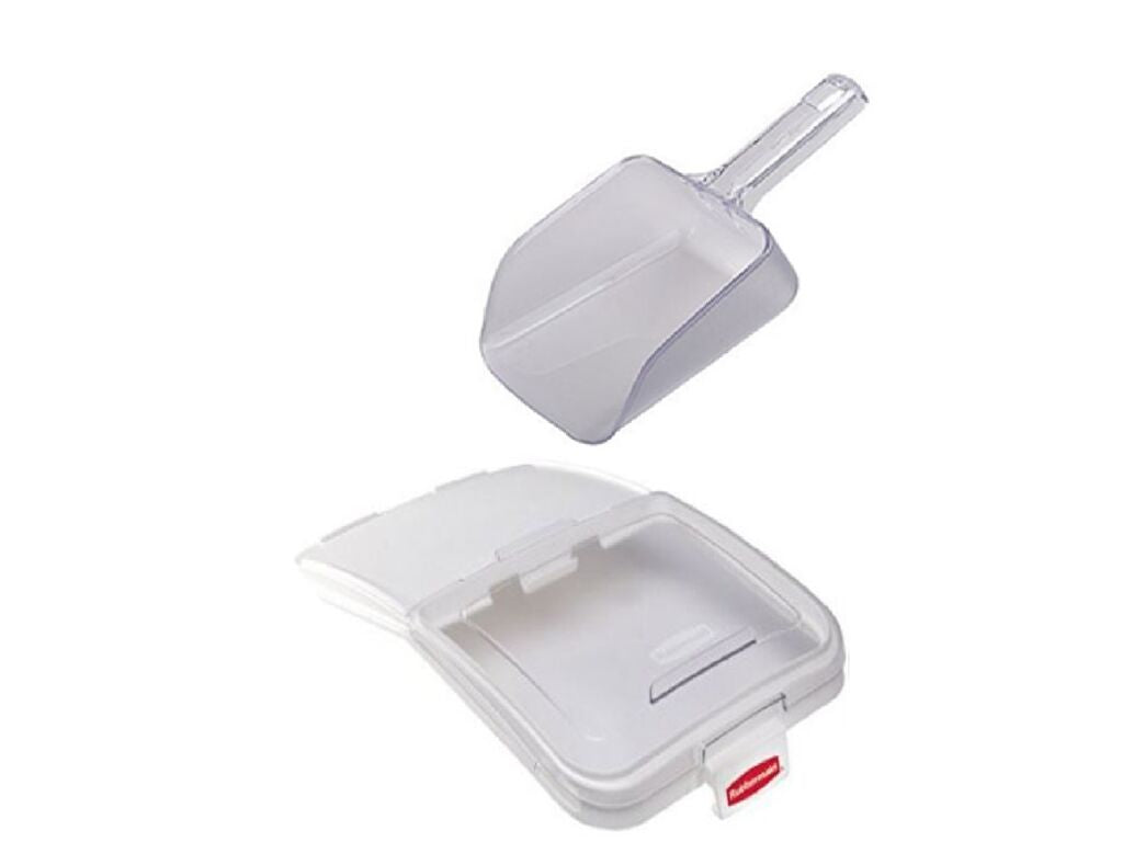 TAPA DESLIZANTE CON PALA RUBBERMAID