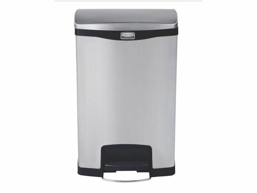 CONTENEDOR EN METAL DE PEDAL FRONTAL SLIM JIM 50L