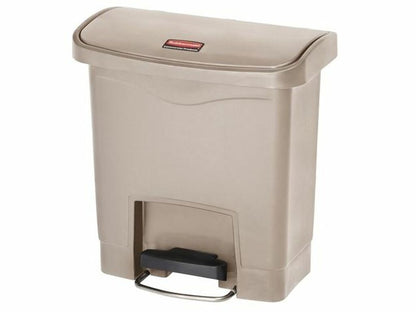 CONTENEDOR DE PEDAL FRONTAL EN RESINA SLIM JIM 15L