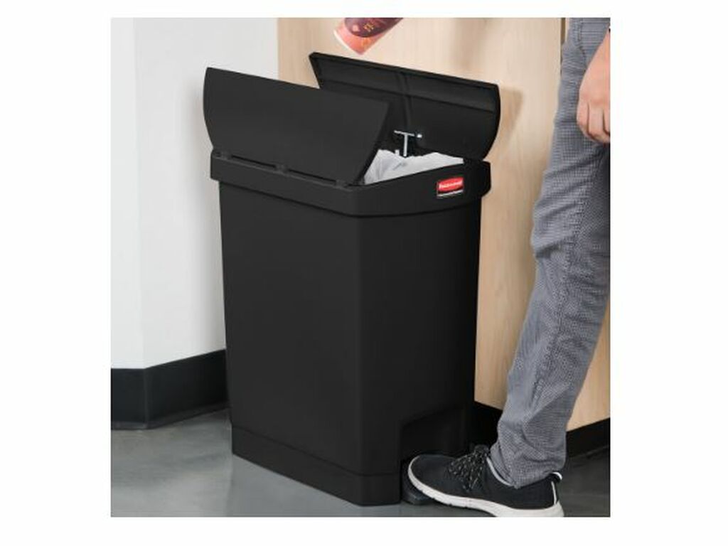 CONTENEDOR DE PEDAL EN RESINA SLIM JIM 30L (2)