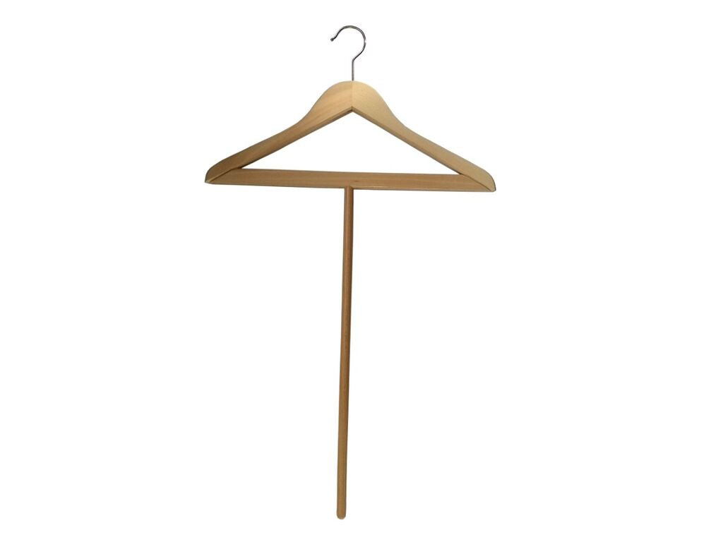 PERCHA MADERA CON BARRA LARGA