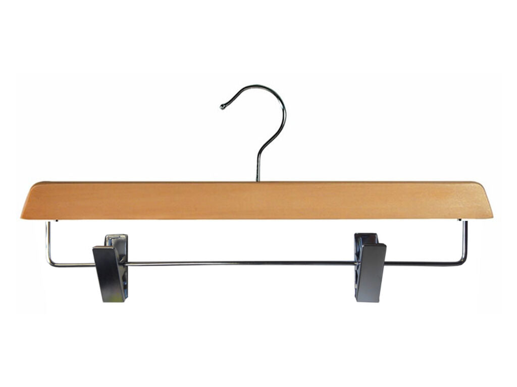 PERCHA DE MADERA CON PINZAS