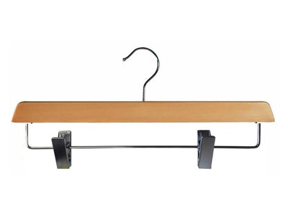 PERCHA DE MADERA CON PINZAS