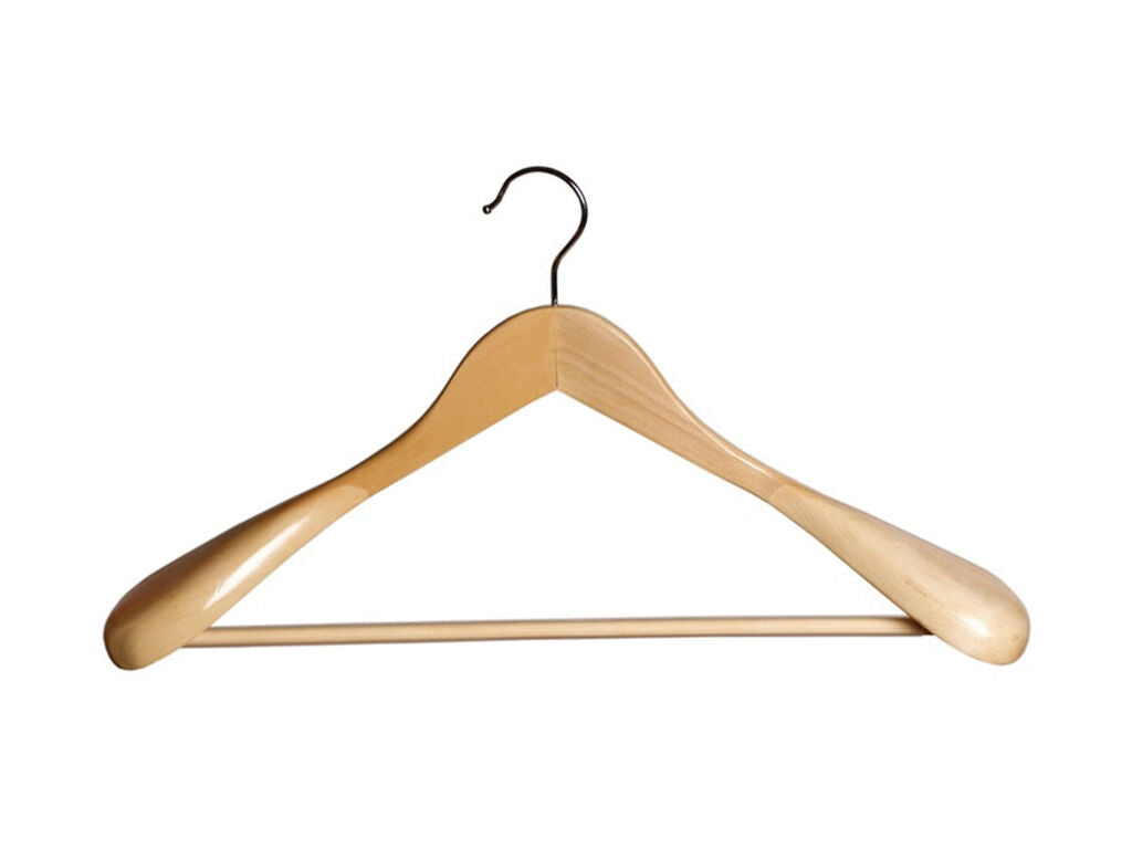 PERCHA DE MADERA CON HOMBRERA