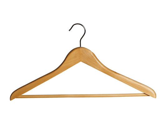 PERCHA GANCHO DE MADERA CURVA