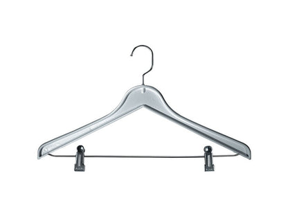 PERCHA DE PLÁSTICO CON PINZAS