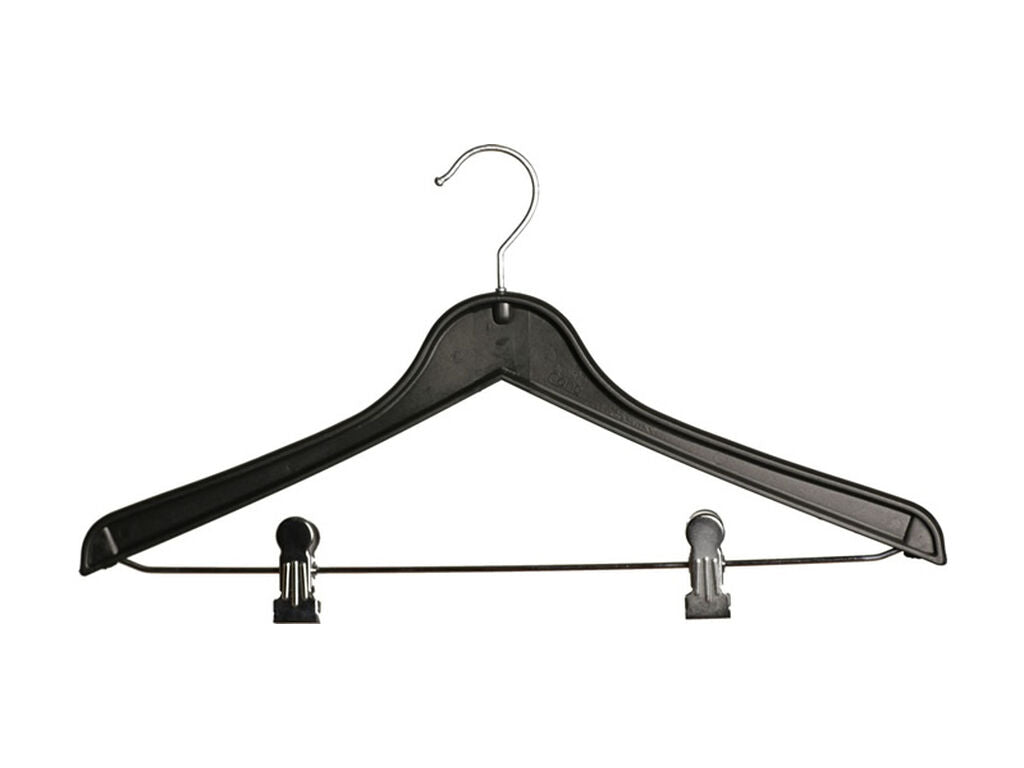 PERCHA DE PLÁSTICO CON PINZAS (1)