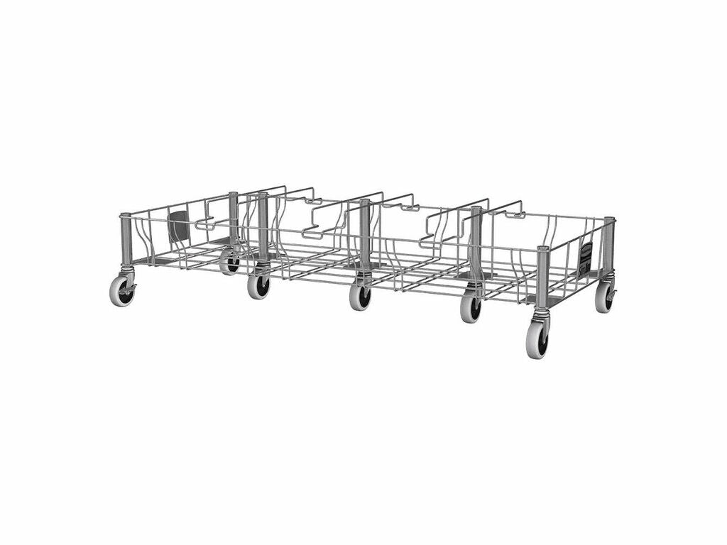 CARRO SLIM JIM RUBBERMAID INOX DOLLY (4) & CARRO SLIM JIM RUBBERMAID INOX DOLLY cuadruple