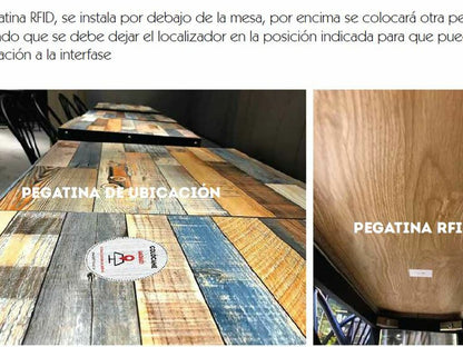 LOCALIZADOR DE MESAS - EQUIPO COMPLETO (8)