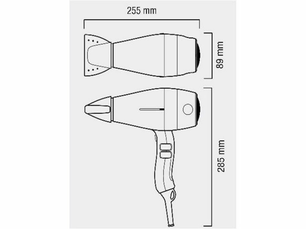 SECADOR DE PELO SWISS SILENT JET 8500 PUSH 2000W (1)