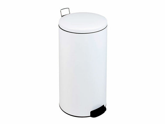 PAPELERA CON PEDAL BIN PLUS BLANCA