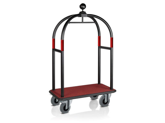 CARRO PORTAMALETAS ORSAY NOIR & Carro portamaletas Orsay Negro - rojo