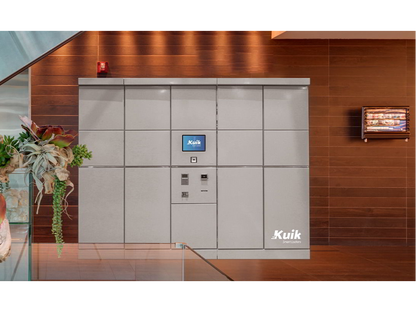Taquilla inteligente modular para hoteles Kuik Smart Lockers BTV