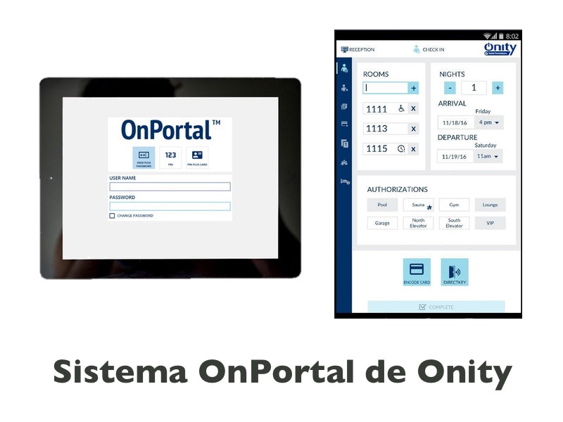 OnPortal™, eficiencia y flexibilidad en la gestión de cerraduras electrónicas 1 Sistema de gestión de cerraduras electrónicas OnPortal de Onity