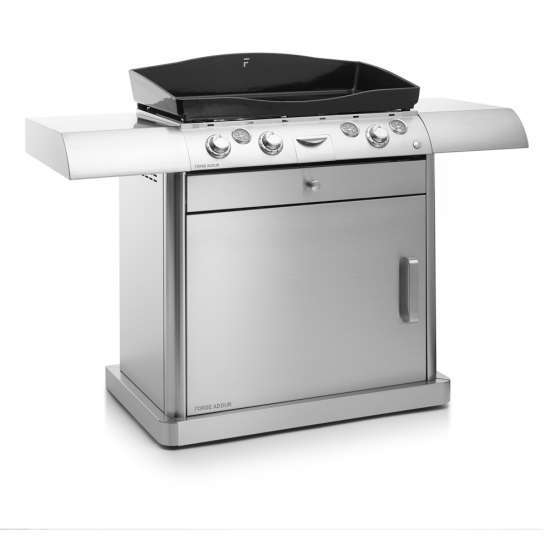 Carrinho inox GRELHADOR DE GAZ INNOVA 80 FORGE ADOUR
