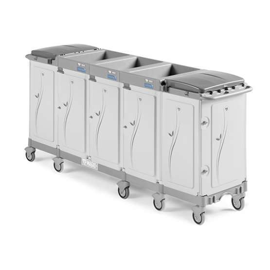 CARRO DE LIMPIEZA TTS MAGIC HOTEL 860 ELEGANCE