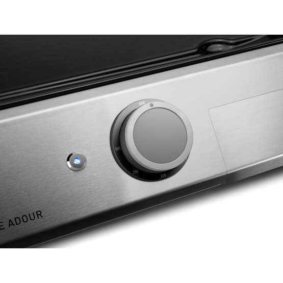 DETALHE FRENTE GRELHADOR ELÉCTRICO DOMESTIC FORGE ADOUR