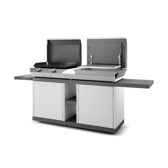 MESA COM RODAS GRELHADOR COMBI G FORGE ADOUR