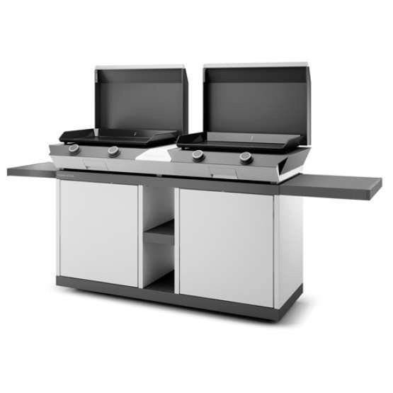 MESA COM RODAS GRELHADOR COMBI P FORGE ADOUR