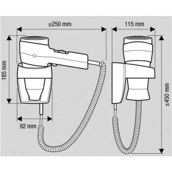 SECADOR DE PELO ACTION SUPER PLUS 1200