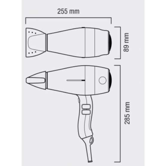 SECADOR DE PELO SWISS SILENT JET 8500 IONIC TF 2000W