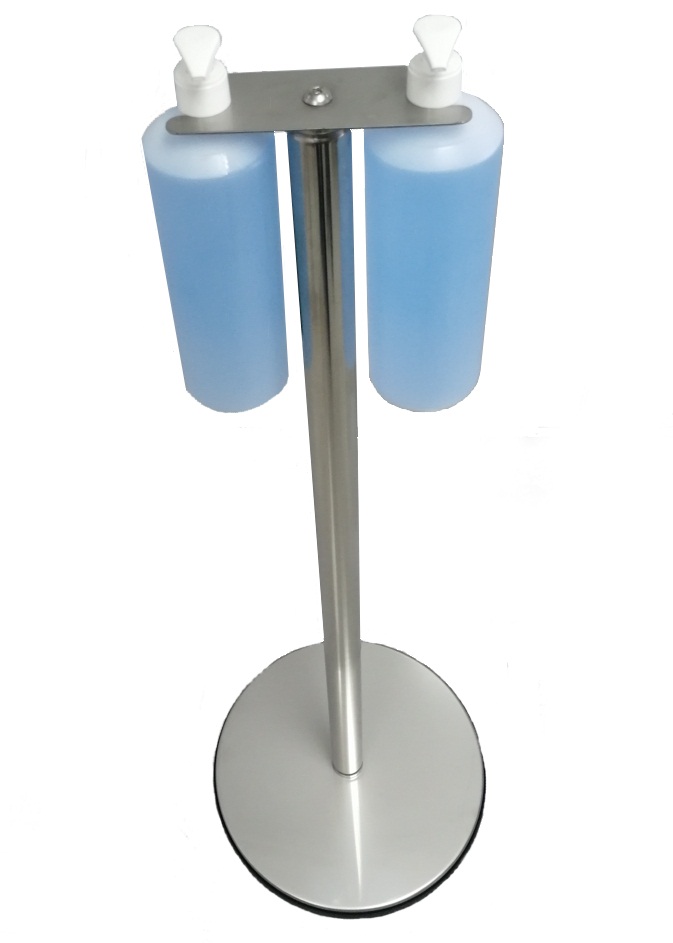 Soporte de Suelo Inox para Dispensadores Higienizantes G85D | Todo para